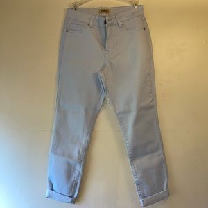 Blue Spice, Light Blue Ankle Roll Up Jeans, Size 9